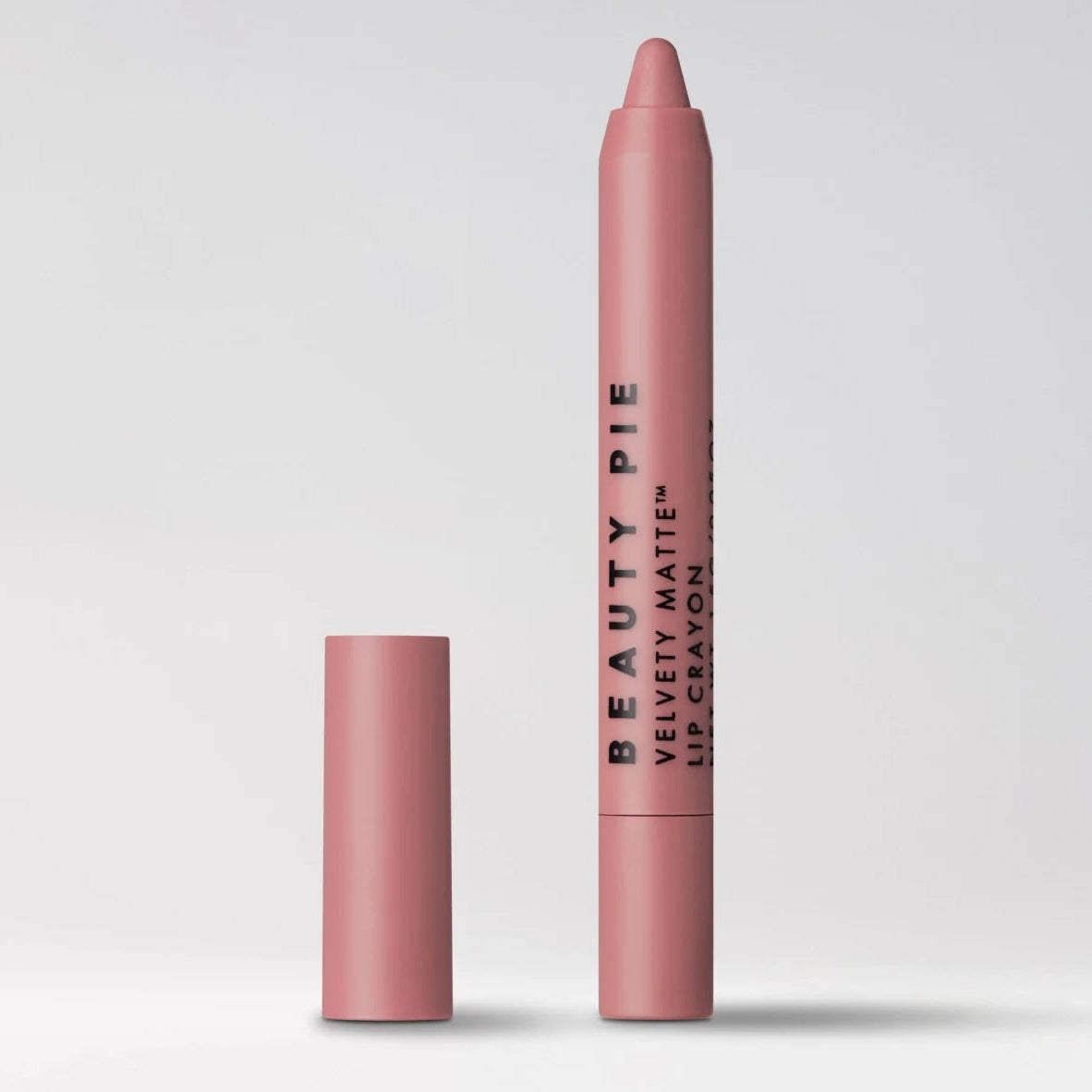 BEAUTY PIE Velvety Matte Lip Crayon in Rummy Pink