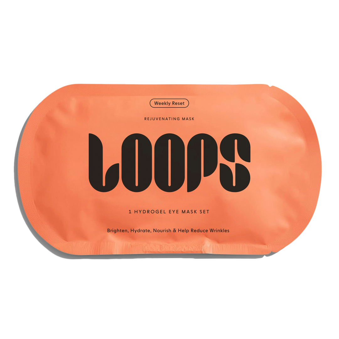LOOPS Weekly Reset Eye Mask 1ct